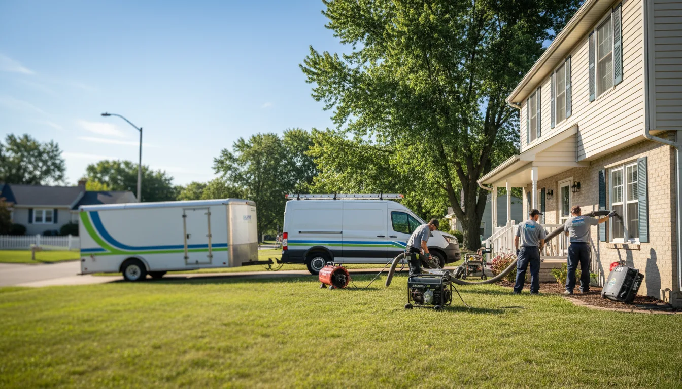 Flooded Basement Restoration And Cleanup With Repair in Dagmar, MT near me
